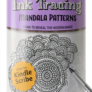 Ink Tracing Coloring Book Kindle Print Replica-0