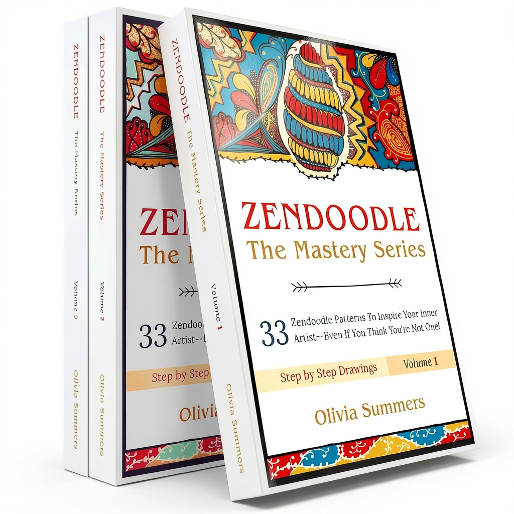 'Digital book open on a tablet showing meditation and drawing content'