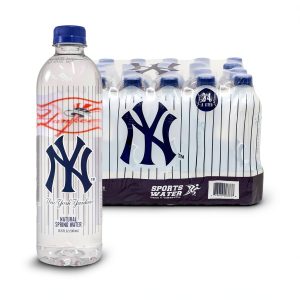 Yankees Bottled Water 100% Natural Spring-0