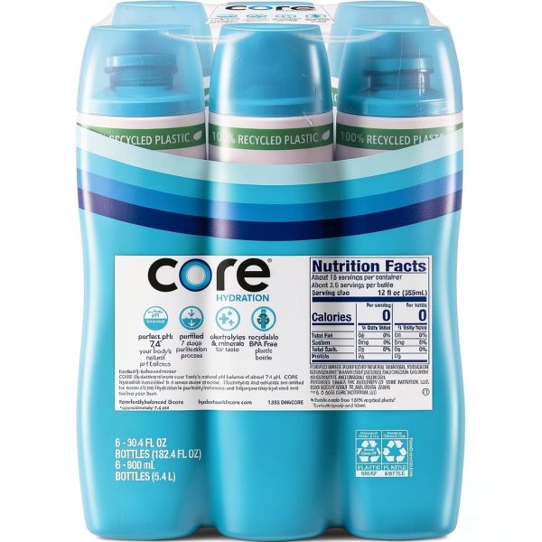 Core Hydration Purified Water Bottles Keurig Dr Pepper-1
