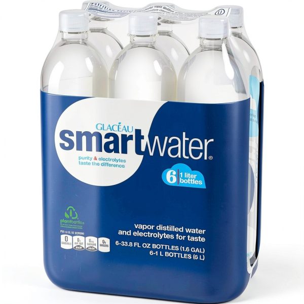 Smartwater Vapor Distilled Water 1L Bottles Coca-Cola-10