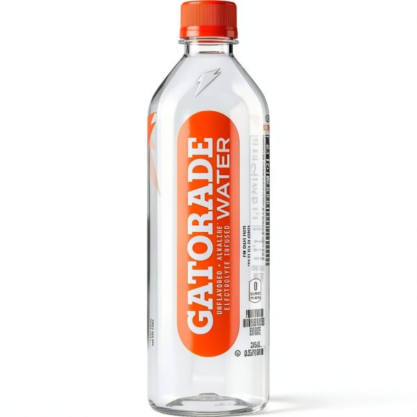 Gatorade Water Unflavored 20oz Electrolyte Bottle-0