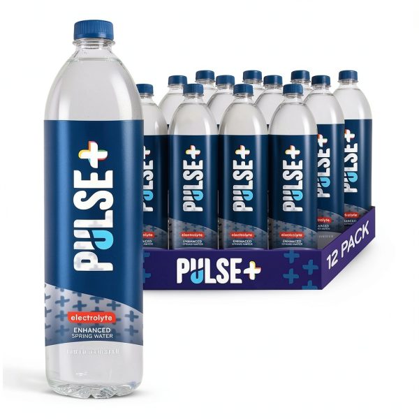 Pulse Electrolyte Water 12 Pack Spring Bottled-0