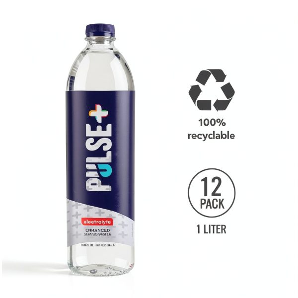 Pulse Electrolyte Water 12 Pack Spring Bottled-5
