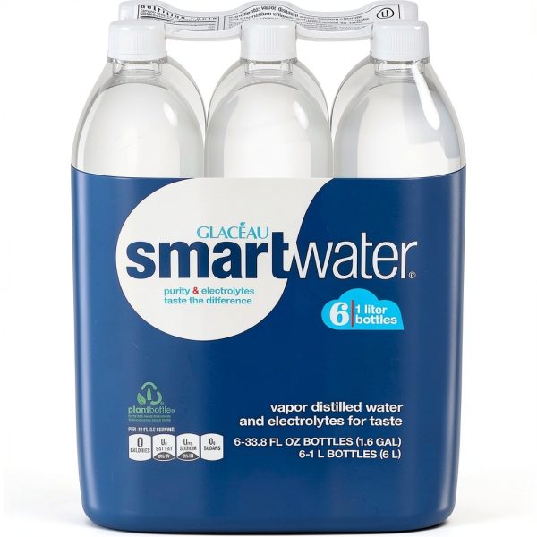 Smartwater Vapor Distilled Water 1L Bottles Coca-Cola-9