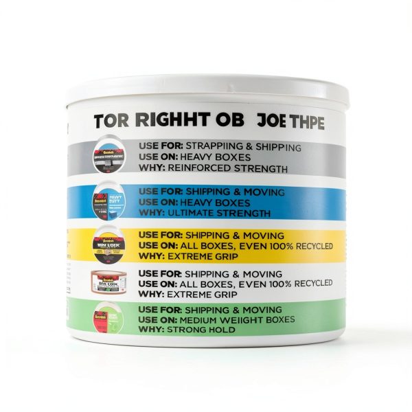 Heavy Duty Packing Tape 3M 50-3M Fiberglass Reinforced with Dispenser-7