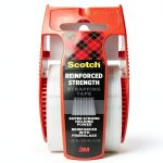 Heavy Duty Packing Tape 3M 50-3M Fiberglass Reinforced with Dispenser-0