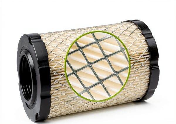 HOODELL 796031 Air Filter with Tune Up Kit, Compatible with 591334 492932 696854, John Deere D100 D110 D125 D130, Husqvarna YTH22V46, Lawn Mower Oil Filter-2