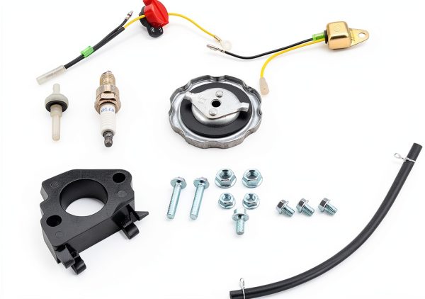 JJing Recoil Starter Carburetor Air Filter kit for Honda GX340 GX390 GX420 11Hp 13Hp 16Hp Harbor Freight Predator 420cc Champion 389cc 420cc 439cc Engine Power Equipment-1