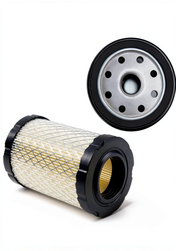 HOODELL 796031 Air Filter with Tune Up Kit, Compatible with 591334 492932 696854, John Deere D100 D110 D125 D130, Husqvarna YTH22V46, Lawn Mower Oil Filter-5