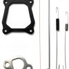 Strongthium GX160 GX120 Tune Up Parts Carb Kit for Honda GX 120 200 4.0 5.5 6.5 hp Predator 196 212 cc w/Carburetor + Pull Start + Coil + Air Filter + Spark Plug + Throttle Springs + Gaskets-4