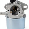 799868 Carburetor for BS 498170 498254 497314 6.5HP 6.75 HP Engine Carb for Craftsman Lawn Mower Weed Wacker Splitter with Air Filter Cleaner Base-1