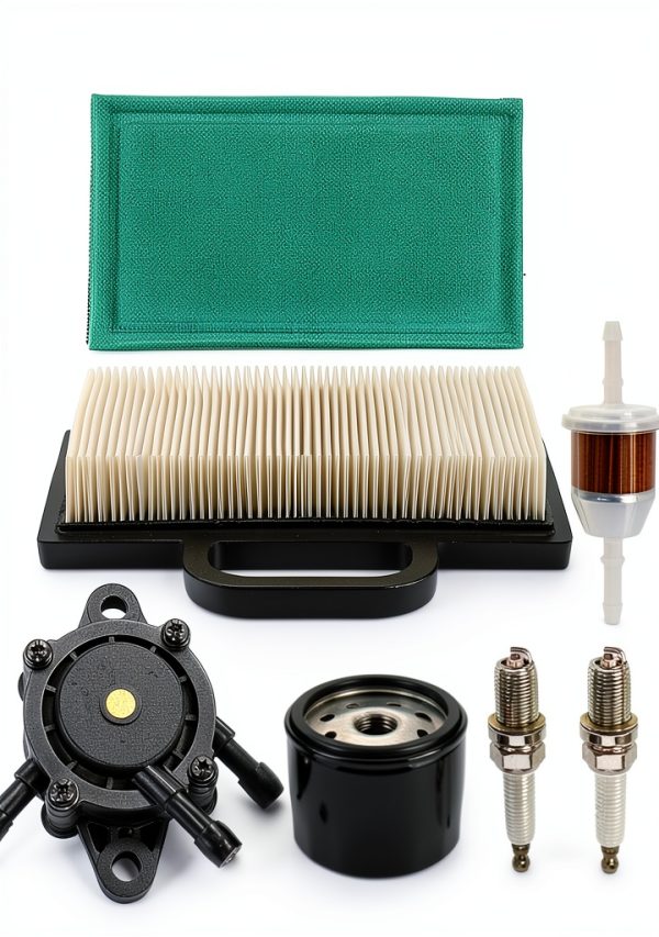 Powtol Mckin D140 D130 L120 LA145 Tune Up Maintenance Service Kit fits John Deere LA135 LA120 LA130 LA140 LA150 Lawn Mower Parts-0