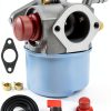 Panari OHH60 OHH55 Carburetor Kit for Tecumesh 6.5HP 5.5HP 5HP OH195EA OHH65 OHH50 OHH55 OHH60 Engine Lawn Mower Carburetor Parts Replace 640004 640025 640014 640017 Tecumesh Carb-0
