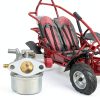 Panari OHH60 OHH55 Carburetor Kit for Tecumesh 6.5HP 5.5HP 5HP OH195EA OHH65 OHH50 OHH55 OHH60 Engine Lawn Mower Carburetor Parts Replace 640004 640025 640014 640017 Tecumesh Carb-3