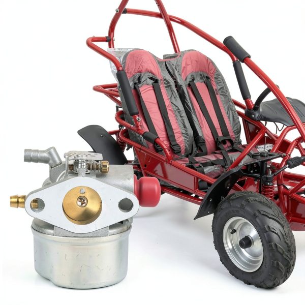 Panari OHH60 OHH55 Carburetor Kit for Tecumesh 6.5HP 5.5HP 5HP OH195EA OHH65 OHH50 OHH55 OHH60 Engine Lawn Mower Carburetor Parts Replace 640004 640025 640014 640017 Tecumesh Carb-3