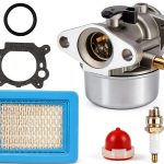 Panari 799868 498170 Carburetor for Brigg-s & Straton 625 6.5 HP 6150N 6150 650 6HP BS 497314 14111 497586 498254 498966 498255 Engine with 491588s Air Filter Cleaner-0