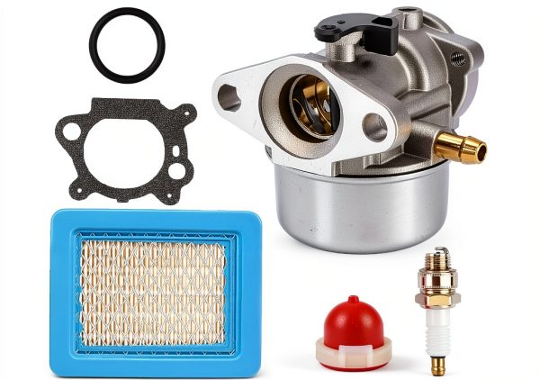 Panari 799868 498170 Carburetor for Brigg-s & Straton 625 6.5 HP 6150N 6150 650 6HP BS 497314 14111 497586 498254 498966 498255 Engine with 491588s Air Filter Cleaner-0