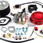 JJing Recoil Starter Carburetor Air Filter kit for Honda GX340 GX390 GX420 11Hp 13Hp 16Hp Harbor Freight Predator 420cc Champion 389cc 420cc 439cc Engine Power Equipment-0