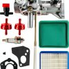Pro Chaser 498298 135202 Carburetor Compatible with Briggs and Stratton 135202 135292 130212 5hp 5.5hp 130202 130292 492611 137202 130232 Craftsman MTD Rototiller Chipper Shredder-0