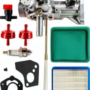 Pro Chaser 498298 135202 Carburetor Compatible with Briggs and Stratton 135202 135292 130212 5hp 5.5hp 130202 130292 492611 137202 130232 Craftsman MTD Rototiller Chipper Shredder-0