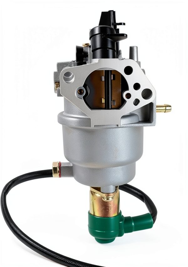 Carburetor Carb for Wen Power Pro 56551 56680 56682 5500 6800 7000E 9000E R390 389CC 390CC 13HP Generator with Fuel Shutoff Valve Line Gasket-3