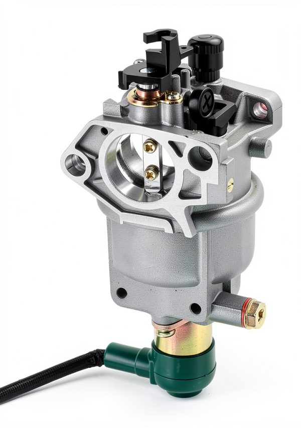 Carburetor Carb for Wen Power Pro 56551 56680 56682 5500 6800 7000E 9000E R390 389CC 390CC 13HP Generator with Fuel Shutoff Valve Line Gasket-4