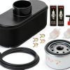 HIPA FR691V Tune Up Kit Compatible with Kawasaki FR730V FR651V FS481V FS541V FS600V FS651V FS691V FS730V 4-Stroke Engine Lawn Mower 11013-0752 Air Filter 49065-7007 Oil Filter-0