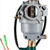Carburetor Carb for Wen Power Pro 56551 56680 56682 5500 6800 7000E 9000E R390 389CC 390CC 13HP Generator with Fuel Shutoff Valve Line Gasket-2