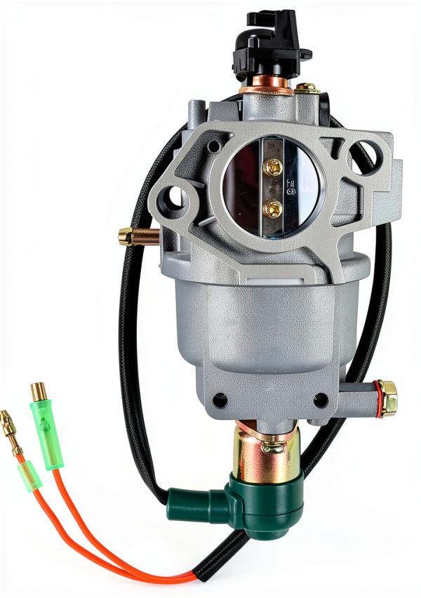Carburetor Carb for Wen Power Pro 56551 56680 56682 5500 6800 7000E 9000E R390 389CC 390CC 13HP Generator with Fuel Shutoff Valve Line Gasket-2