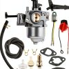 196cc Carburetor for Kohler SH265 3000 Series 6.5hp Engine Wood Log Splitter Tiller Parts 18 853 12-S 18 853 16-S Carburetor Tune up Kit-0