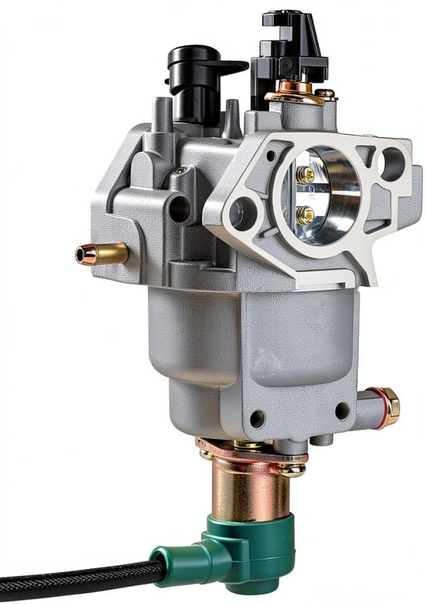 Carburetor Carb for Wen Power Pro 56551 56680 56682 5500 6800 7000E 9000E R390 389CC 390CC 13HP Generator with Fuel Shutoff Valve Line Gasket-1