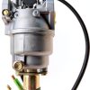 Carburetor Carb for Wen Power Pro 56551 56680 56682 5500 6800 7000E 9000E R390 389CC 390CC 13HP Generator with Fuel Shutoff Valve Line Gasket-5
