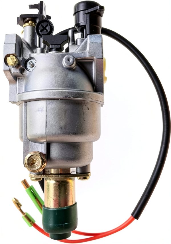 Carburetor Carb for Wen Power Pro 56551 56680 56682 5500 6800 7000E 9000E R390 389CC 390CC 13HP Generator with Fuel Shutoff Valve Line Gasket-5